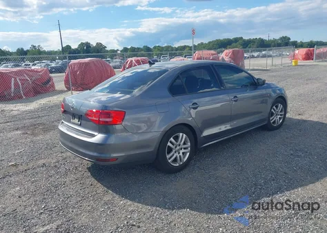 2015 Volkswagen Jetta 2.0L S из США, поврежденный, VIN 3VW2K7AJ2FM243198